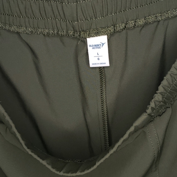 Old Navy Army Green Joggers Pants Size L - Picture 4 of 5